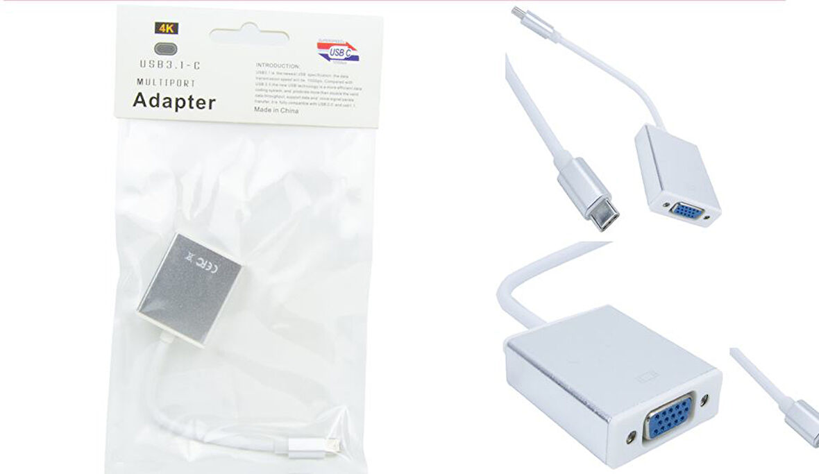 IRT-D04 TYPE-C TO VGA ;Class