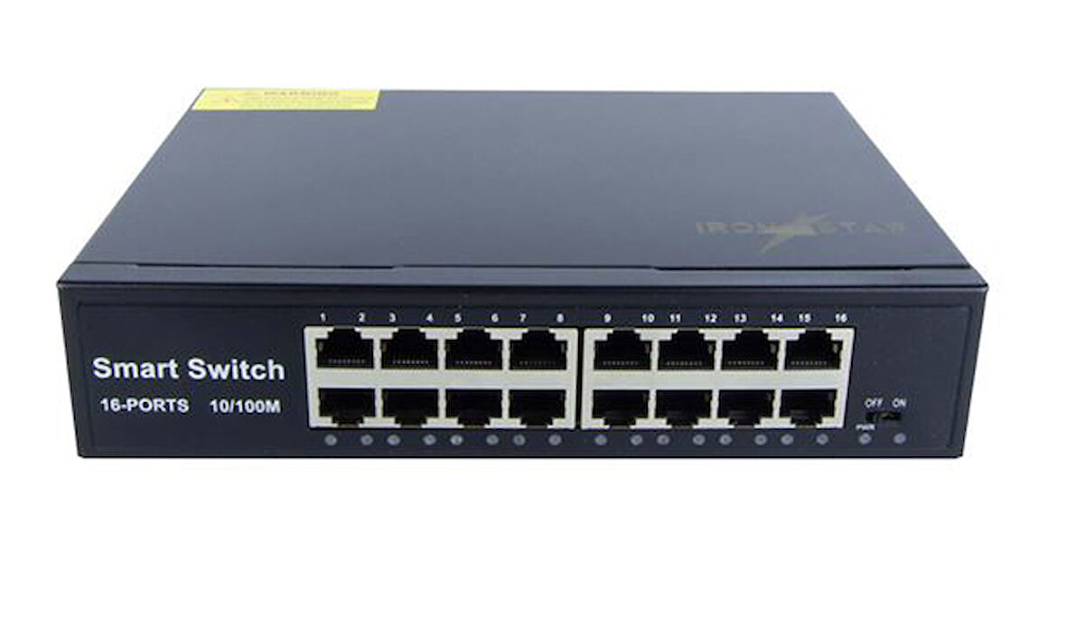 IRS 016  IRONSTAR 16  PORT 10/100 ETH-ERNET SWİTCH;Class