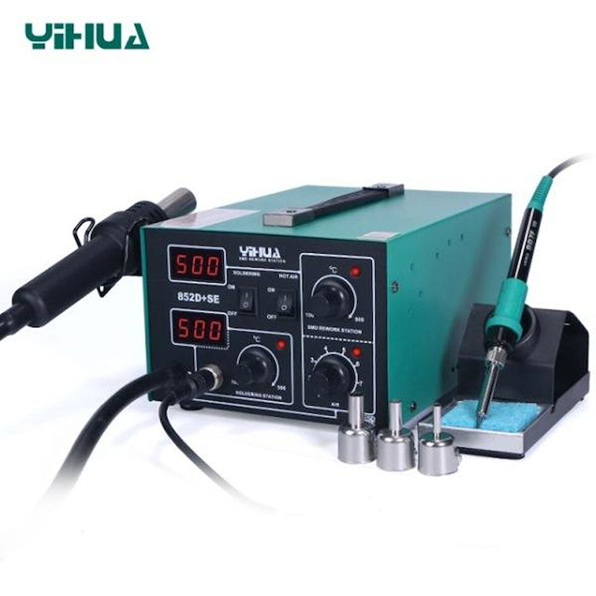 YİHUA 852D+SE Sıcak Hava Üflemeli Havya İstasyonu;YİHUA