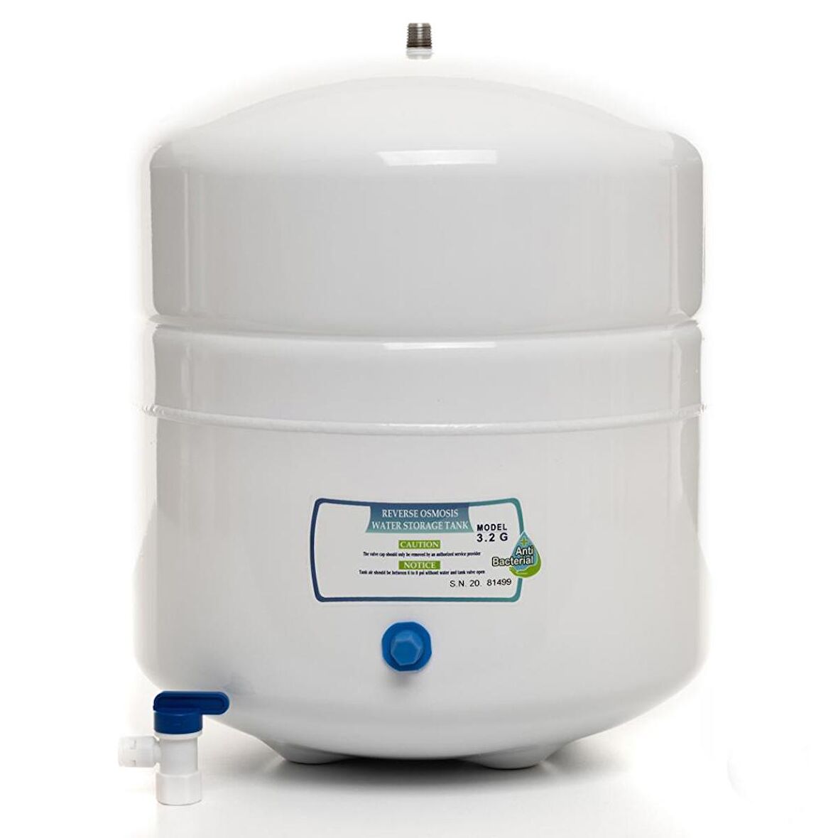 Sulook Su Arıtma Cihazı Tankı 3.2 Galon Metal (12 Litre)