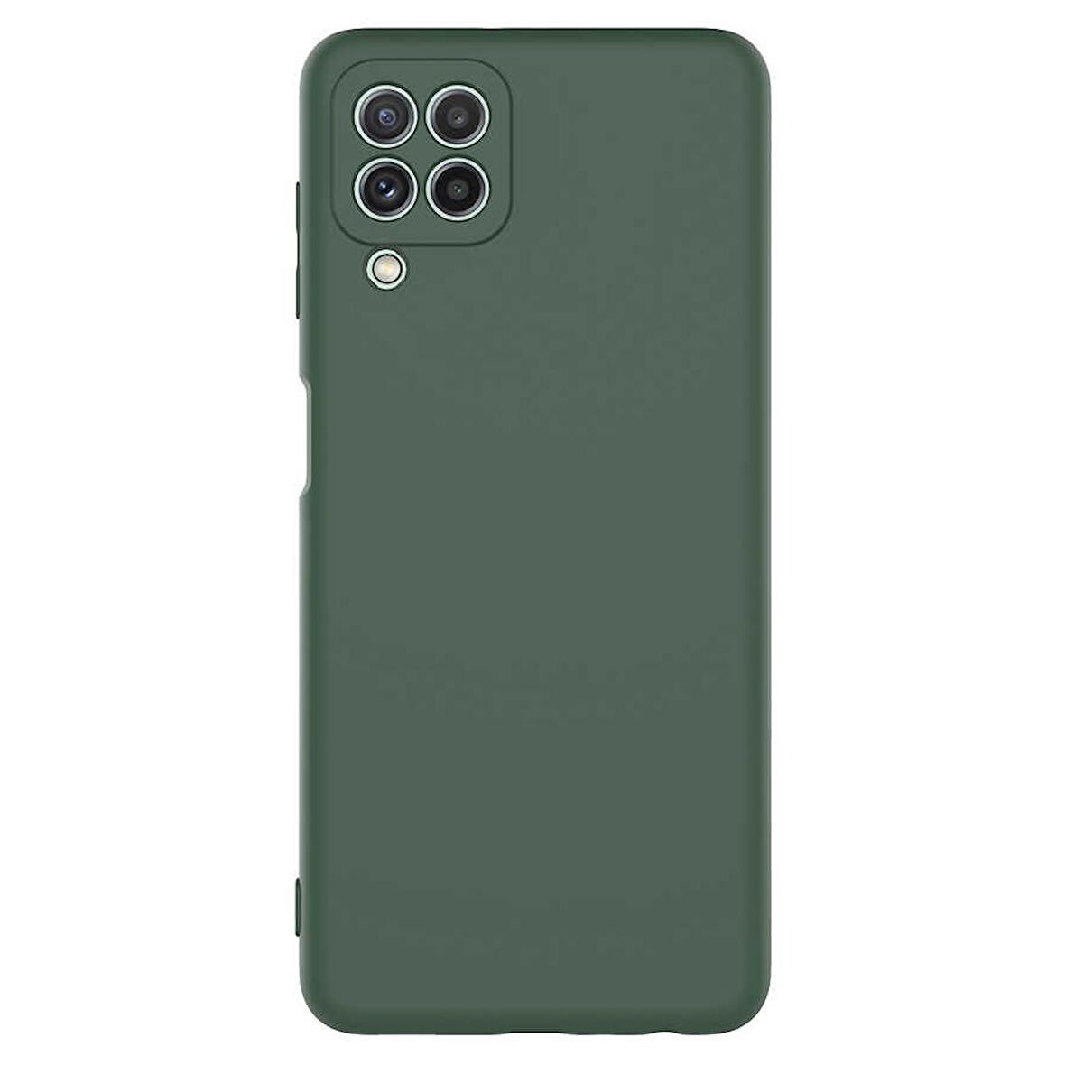 Smcase Samsung Galaxy M32 4G Kılıf Kamera Korumalı Lansman Mat Silikon