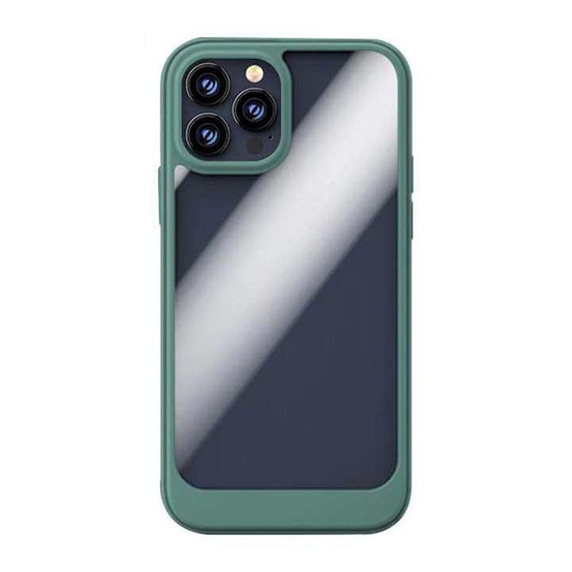 Smcase iPhone 13 Pro Kılıf Hybrid Bumper Shockproof Silikon