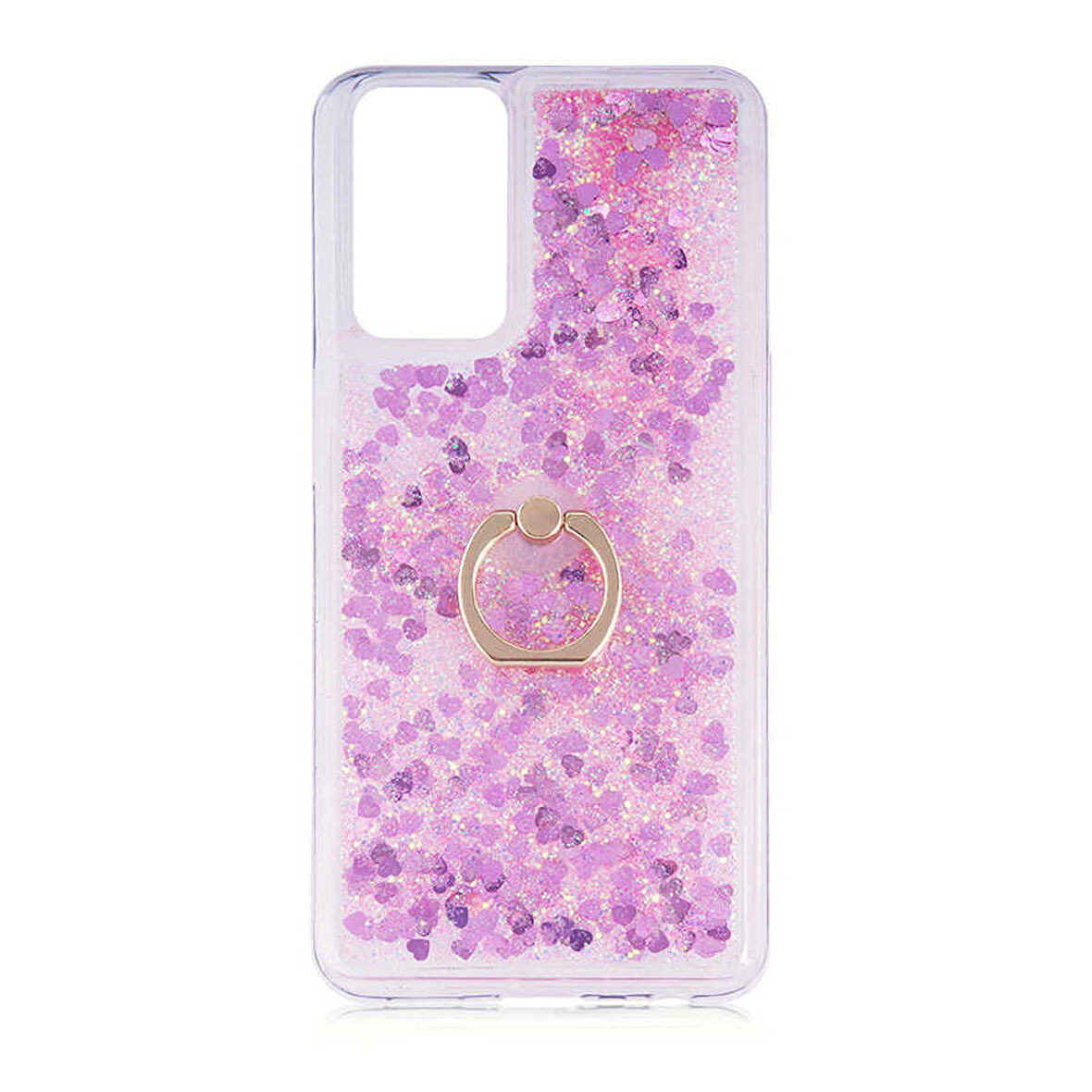 Smcase Oppo A16 Kılıf Sulu Yüzüklü Milce Silikon