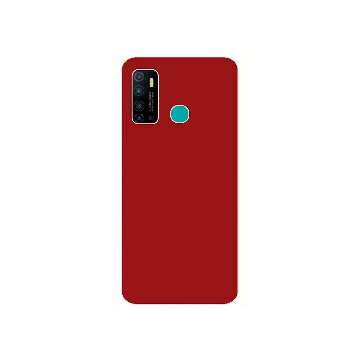 Smcase İnfinix Hot 9 Kılıf Lüks Mat Silikon 