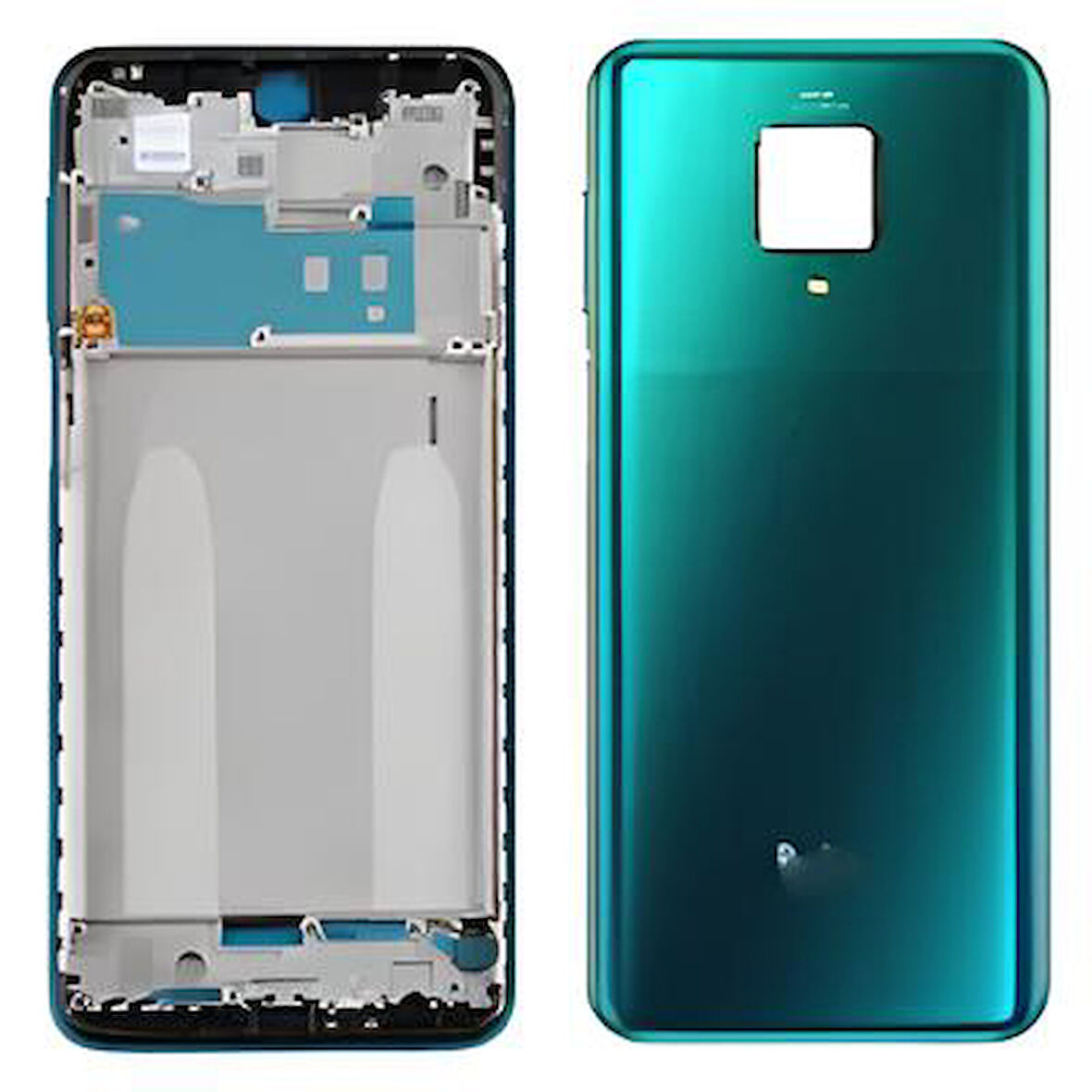 Xiaomi Redmi NOTE 9 PRO FULL Kasa Arka Kapak Takım YEŞİL