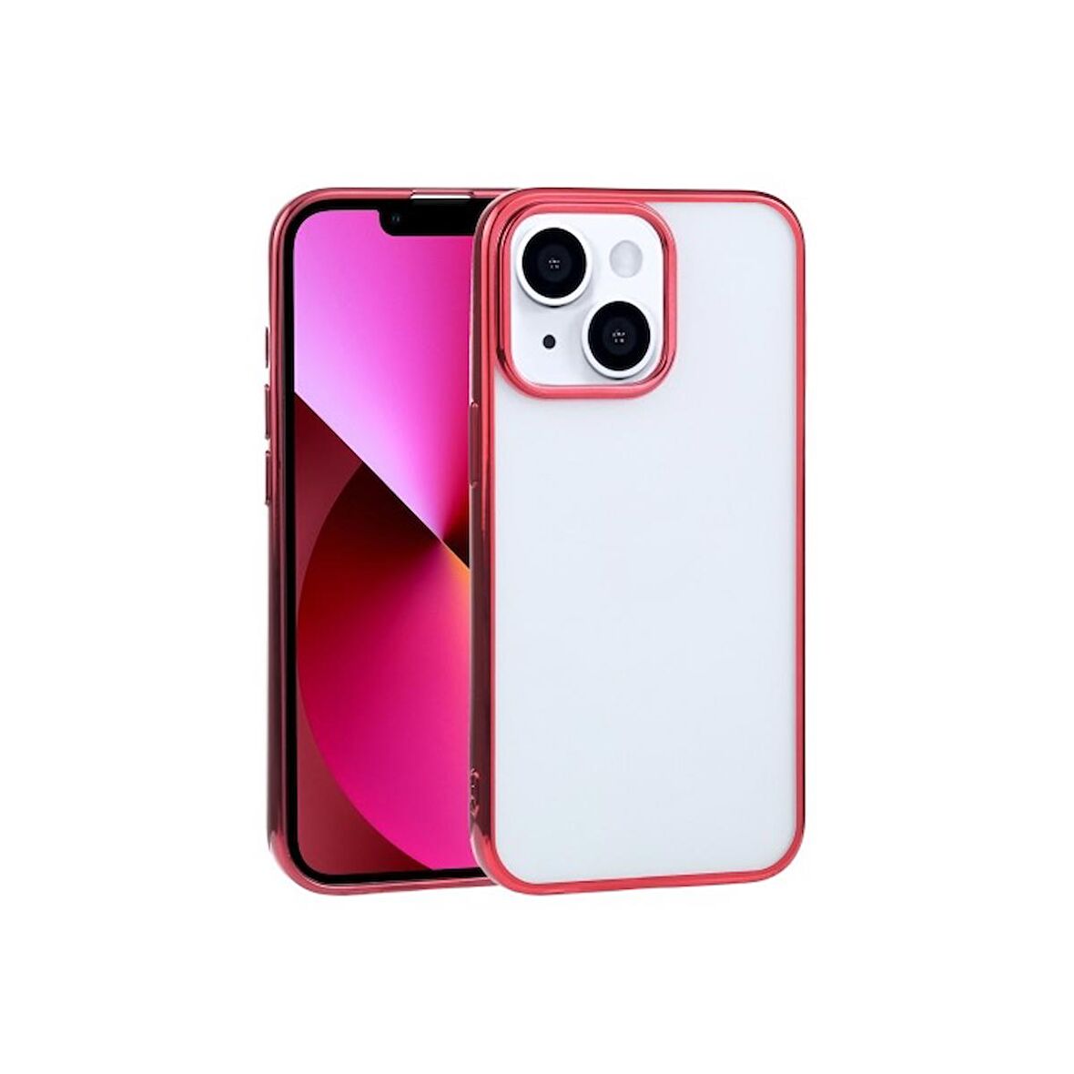 Smcase iPhone 13 Kılıf Pixel Tareks Sert Silikon