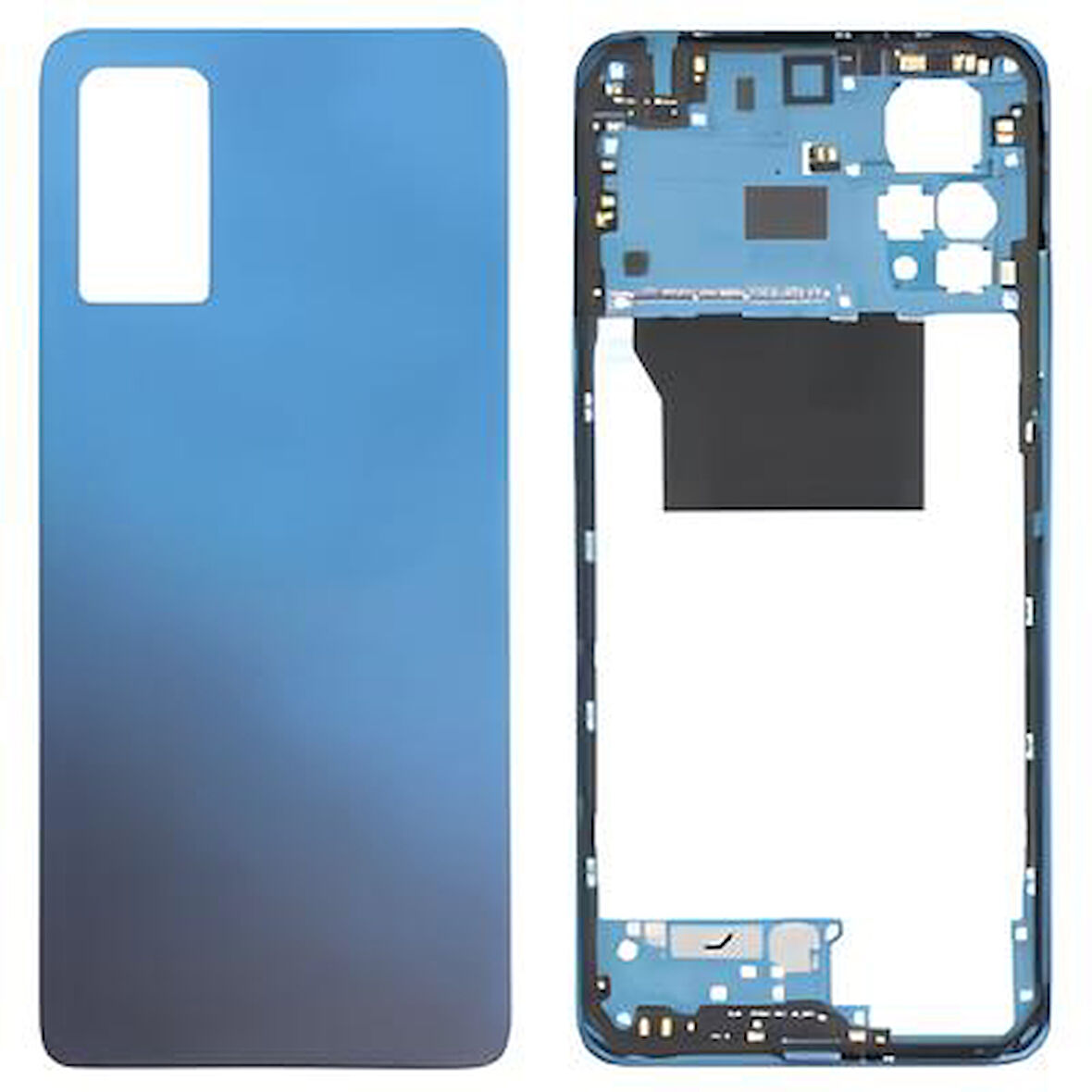 Xiaomi Redmi NOTE 11 PRO  -5G-  FULL KASA Arka Kapak Takım MAVİ