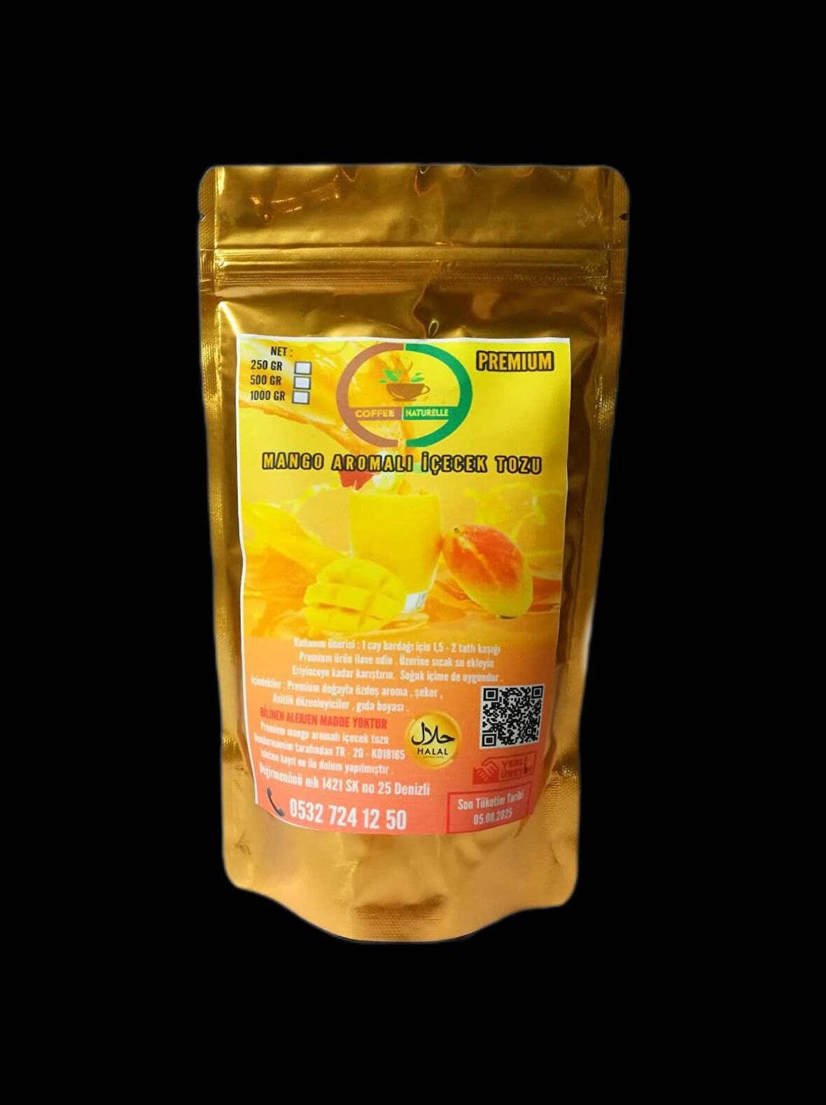  2 adet Mango Aromalı İçecek Tozu