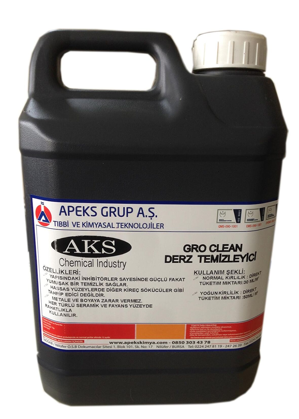 GRO CLEAN Derz Temizleme Maddesi - 5 Kg