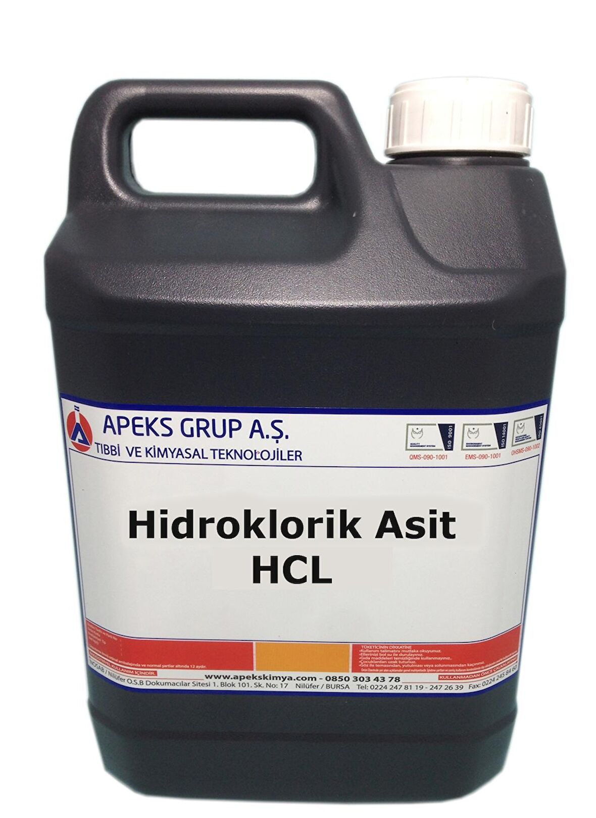 HİDROKLORİK ASİT %30-32 - 5 Kg