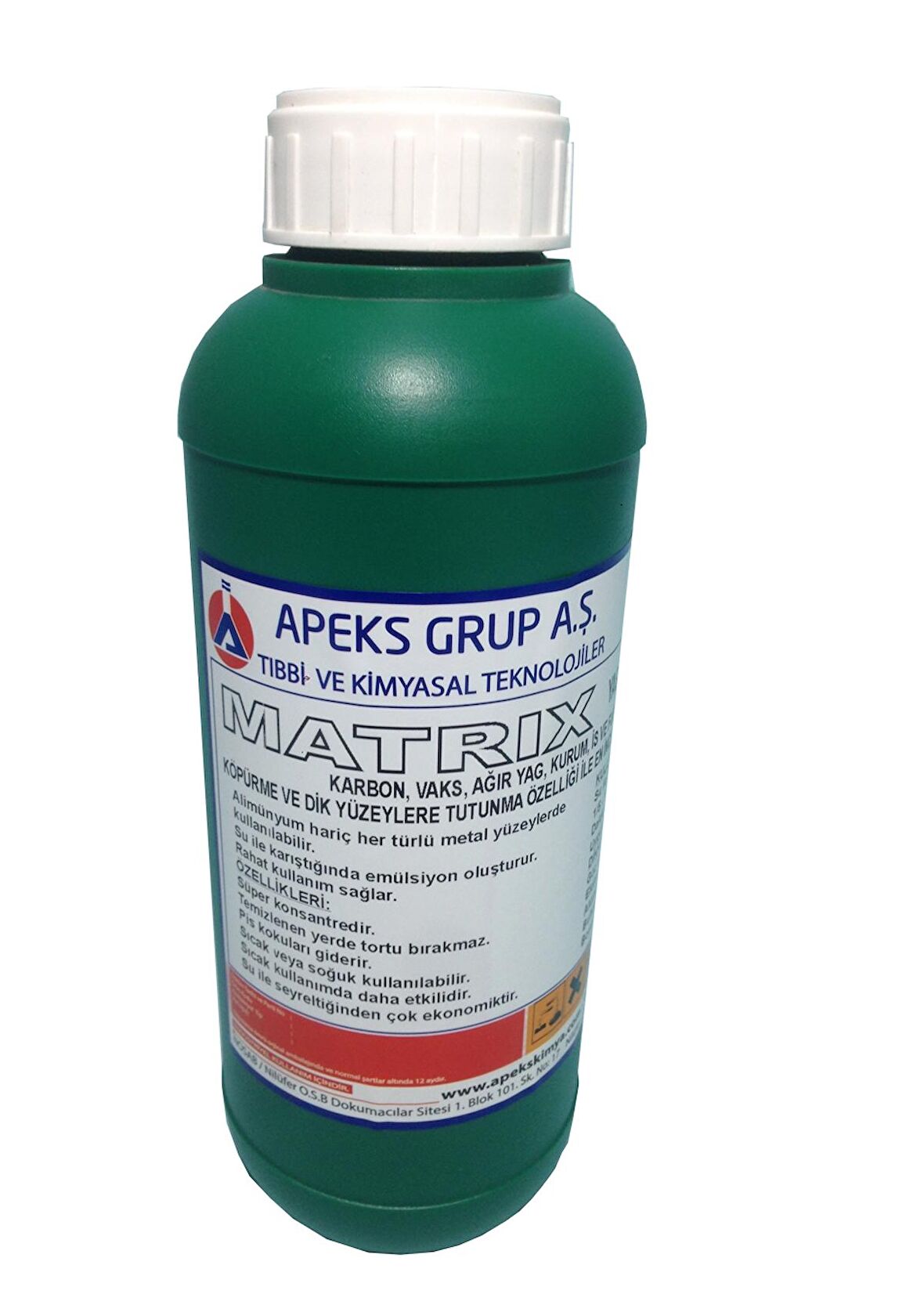 MATRIX Ağır Yağ, Kurum, Katran ve Karbon Sökücü - 1 Kg