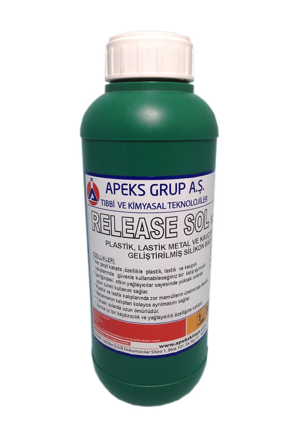RELEASE SOL Solvent Bazlı Kalıp Ayırıcı - 1 Kg