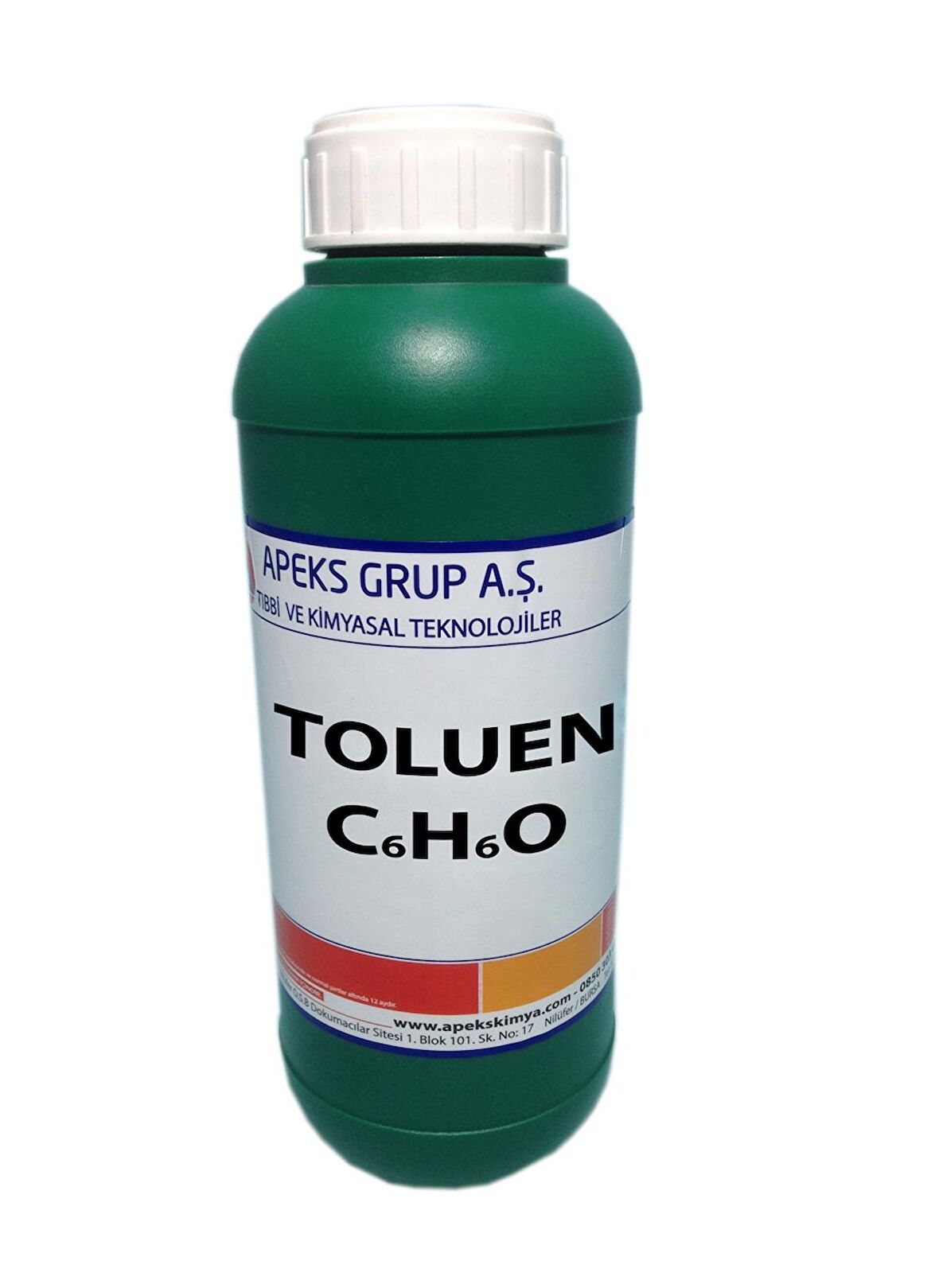 Endüstriyel Tiner (TOLUEN) - 1 Lt