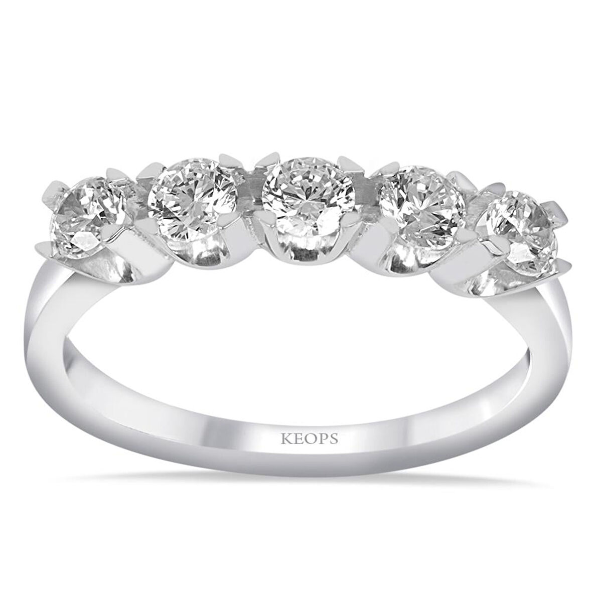 G Renk 0.50 Karat Pırlanta Beştaş Yüzük - Haftanın Yıldızlı Fırsatı