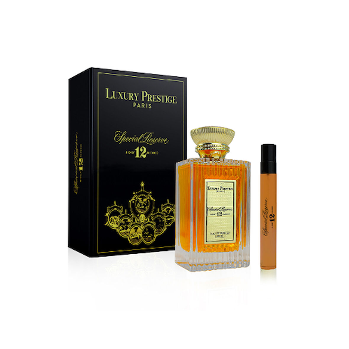 Luxury Prestige Special Reserve 12 Erkek Parfüm Set 100ML ve 10ML EDP