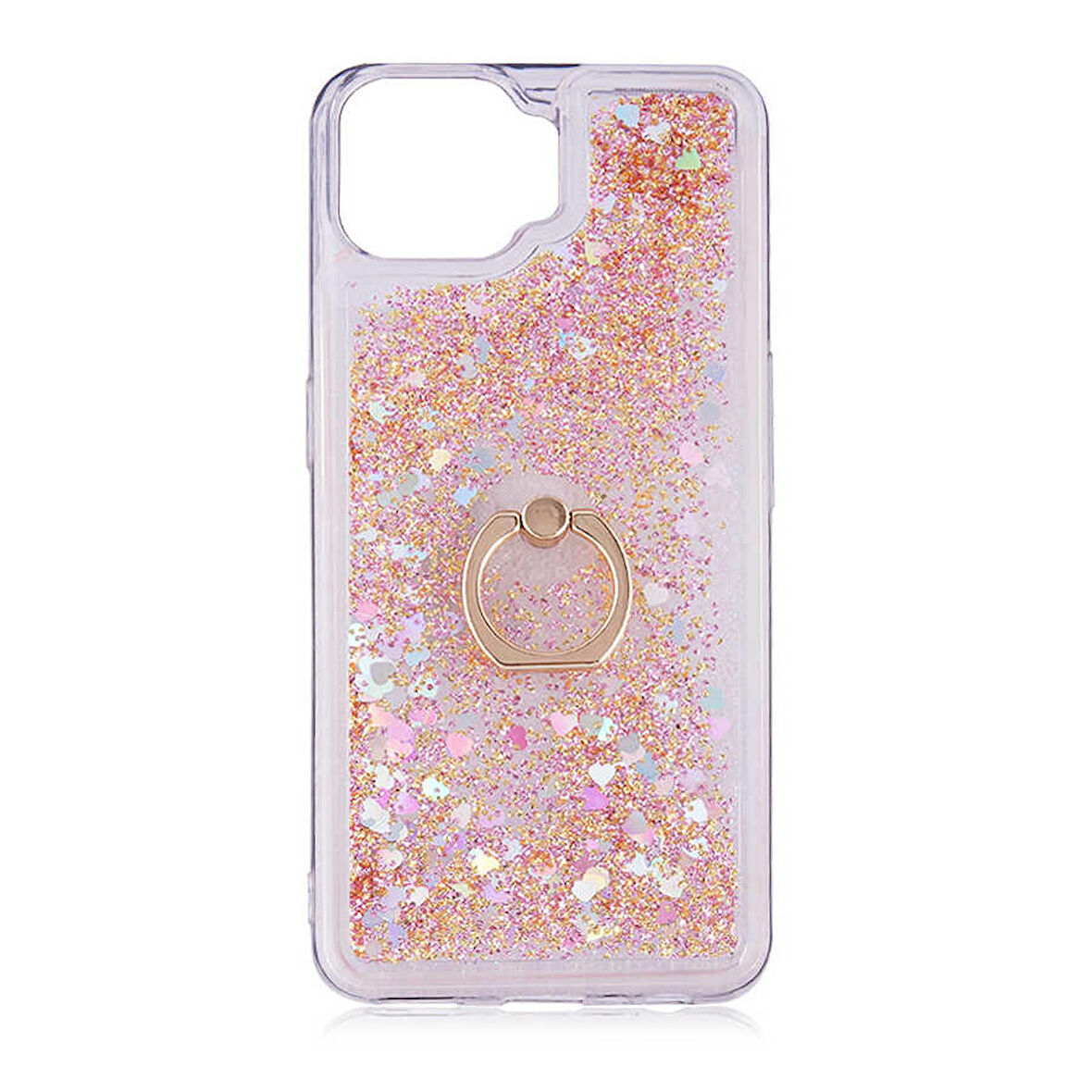 Smcase Oppo A73 Kılıf Sulu Yüzüklü Milce Silikon
