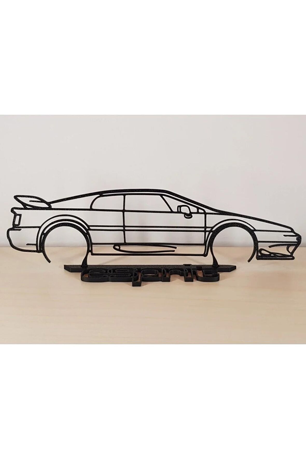 Lotus Esprit Turbo 20cm Plastik Masa Süsü Masa Dekorasyonu