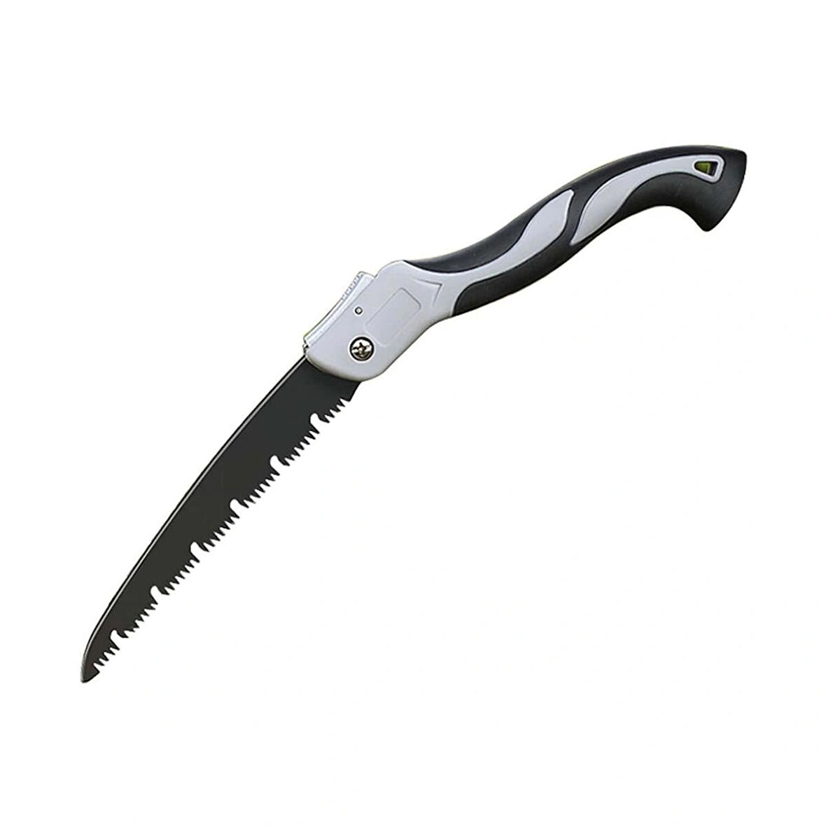 HpyTech Katlanabilir Budama-Kamp Testere –Çelik Bıçak, Güçlü & Hafif, Kilitli Katlama, Ergonomik Silikon Sap, Bahçe / Ağaç Budama / Odun Kesme Aracı