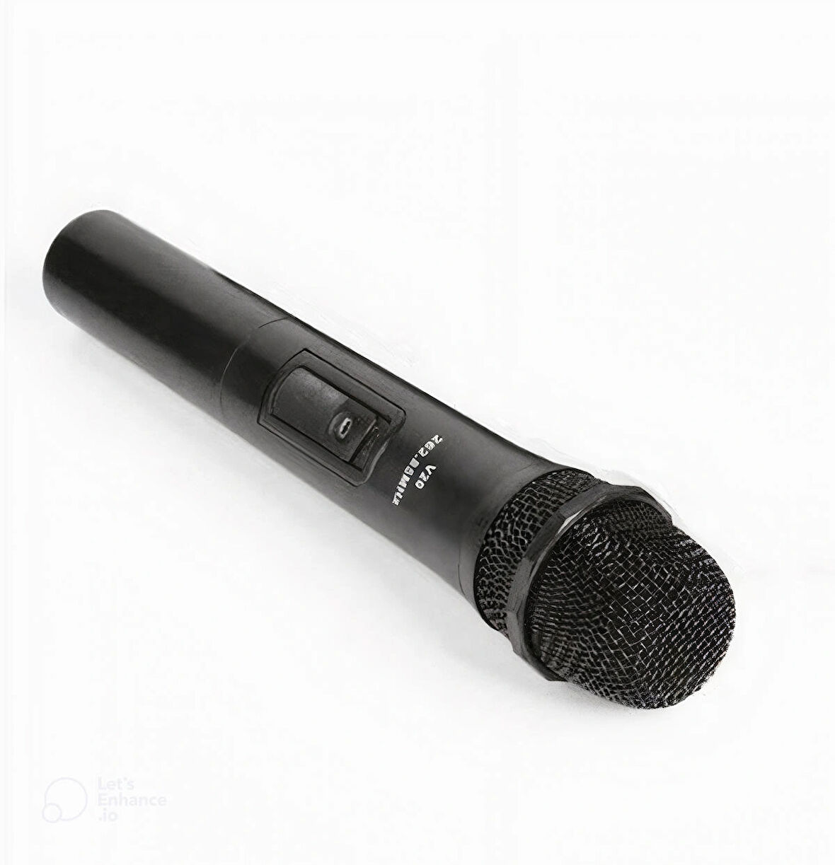 HpyTech Kablosuz El Mikrofonu + USB Alıcı , VHF 268.85/262.85MHz , Öğretmen, Karaoke ve Sunumlar İçin