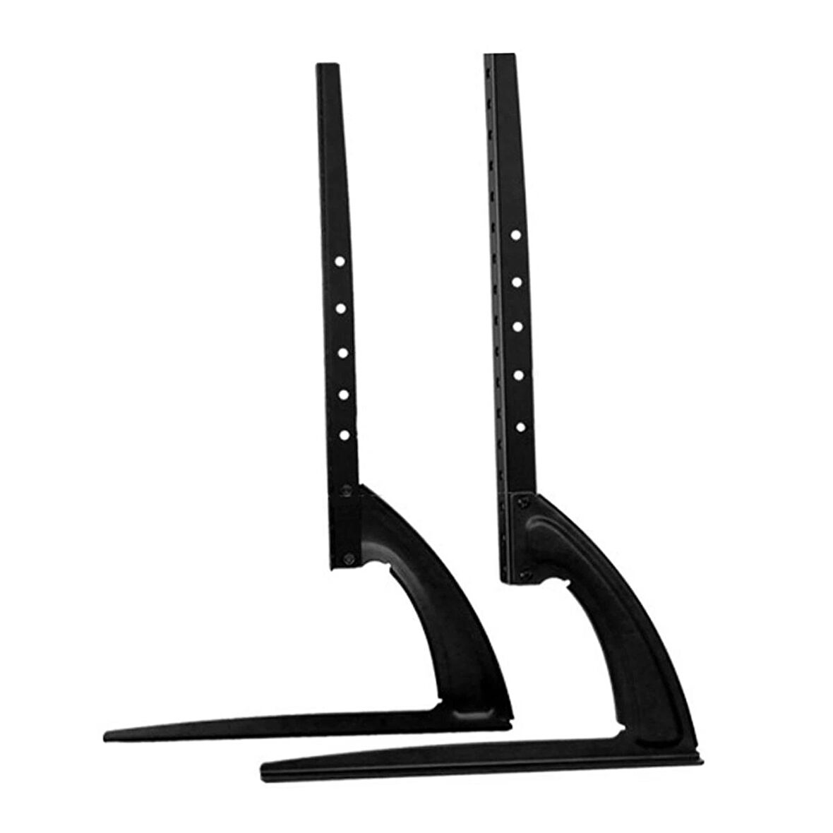 HpyTech Ayarlanabilir Metal TV Ayağı Standı 32"-75" Uyumlu  30Kg Taşıma  VESA 100x100-200x400  Yükseklik Ayarlı