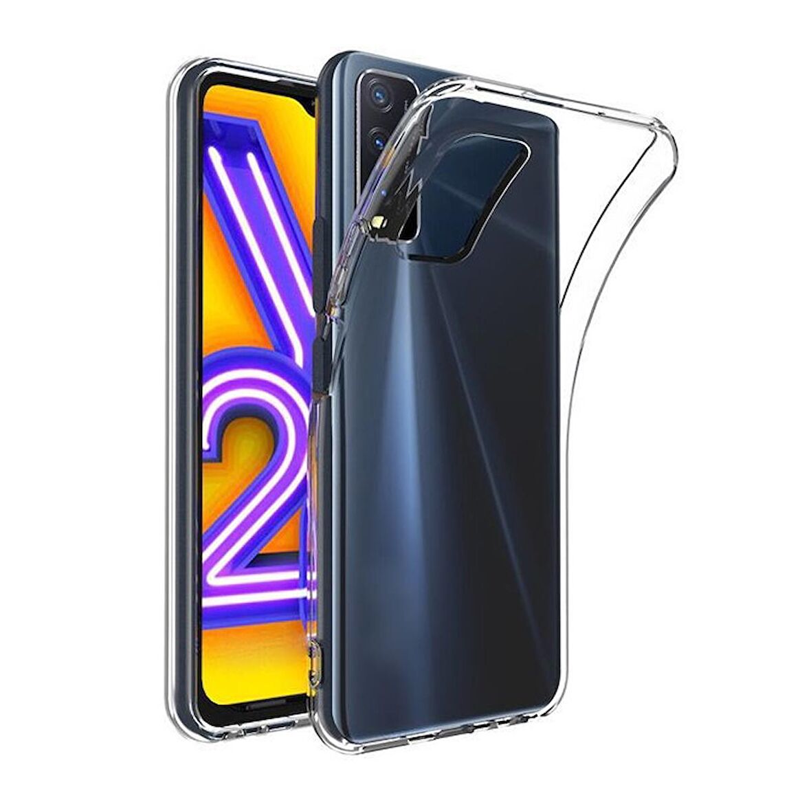Smcase Vivo Y11s Kılıf Lüks Tpu Silikon