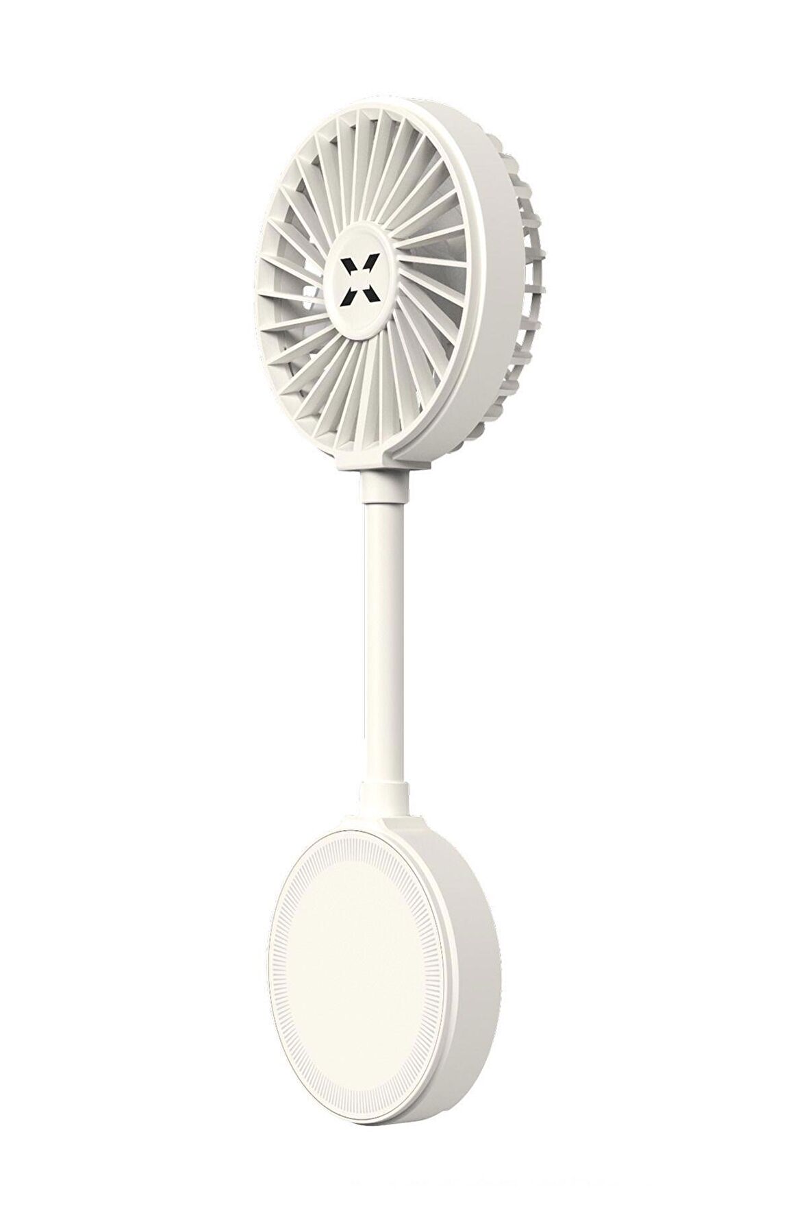 Manyetik Fan Şarj Edilebilir 3 Kademeli 5800 RPM Mıknatıslı MagSafe Telefon Vantilatörü Beyaz X6104