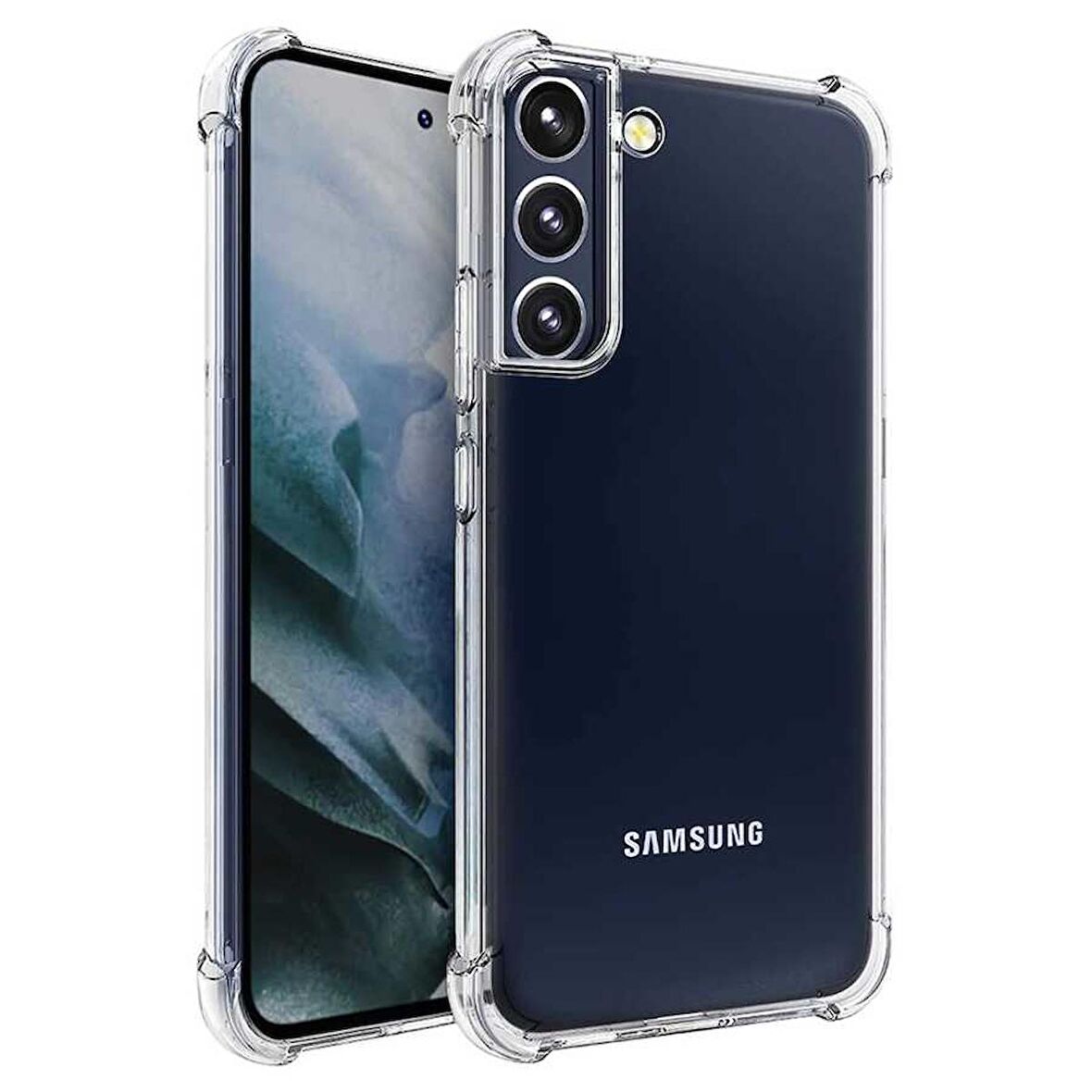 Gpack Samsung Galaxy S22 Plus Kılıf AntiShock Kamera Korumalı Silikon 