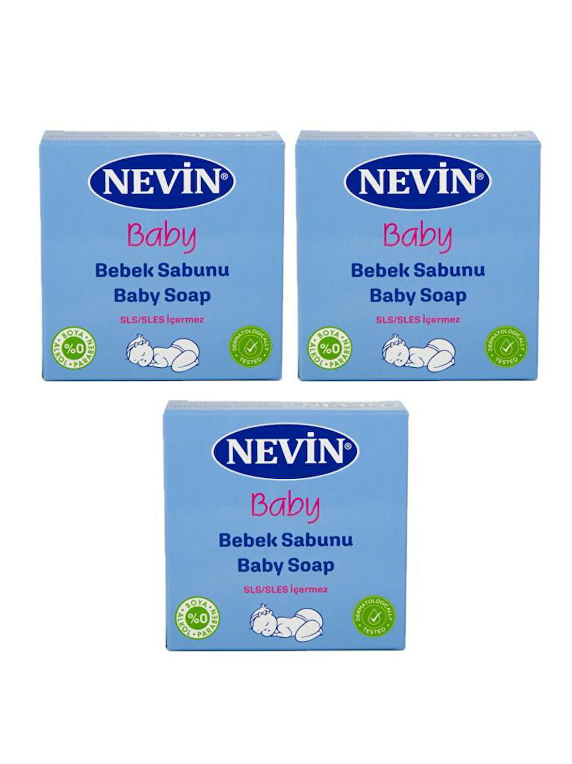 Nevin Bebek Sabunu 100gr 3 Adet