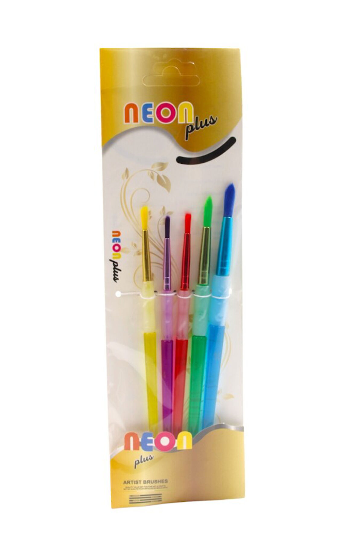 Neon Hdk-150 Silikonlu Fırçası Seti 5 Li