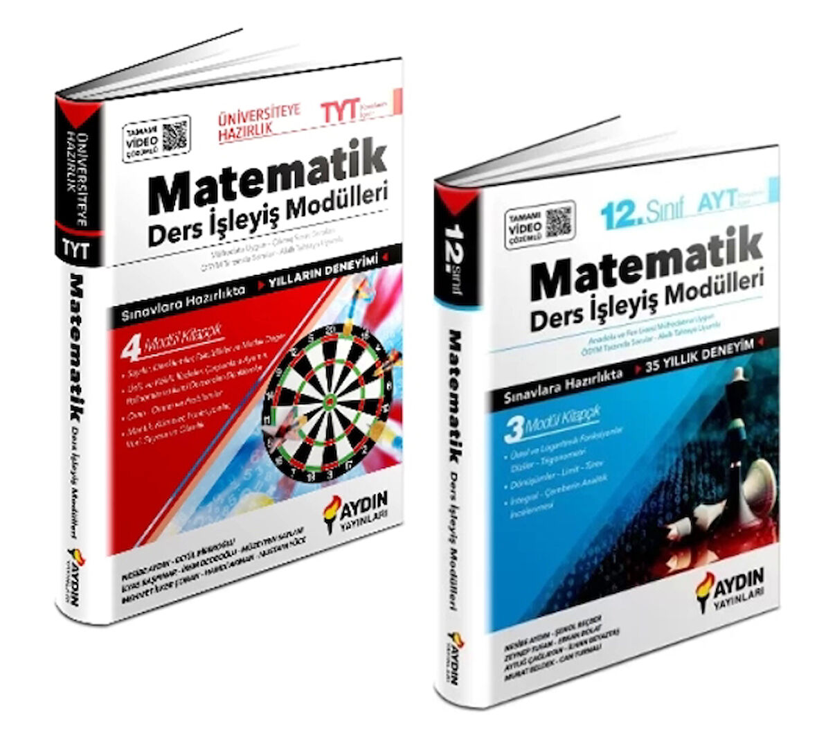 AYDIN YAYINLARI Üniversiteye Hazırlık TYT - AYT Matematik Ders İşleyiş Modülleri (2 Kitap)