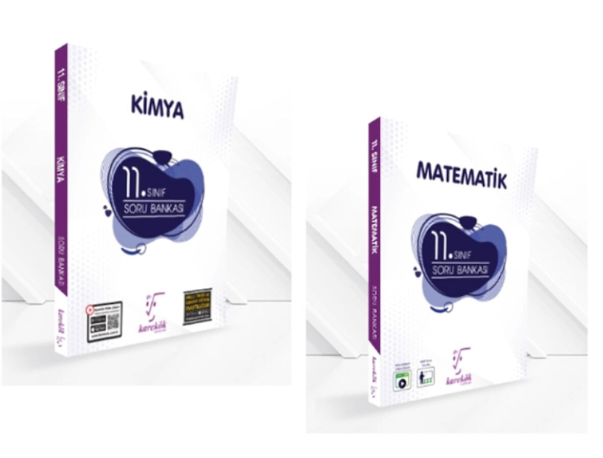 KARE KÖK YAYINLARI 11.SINIF MATEMATİK-KİMYA SORU BANKASI