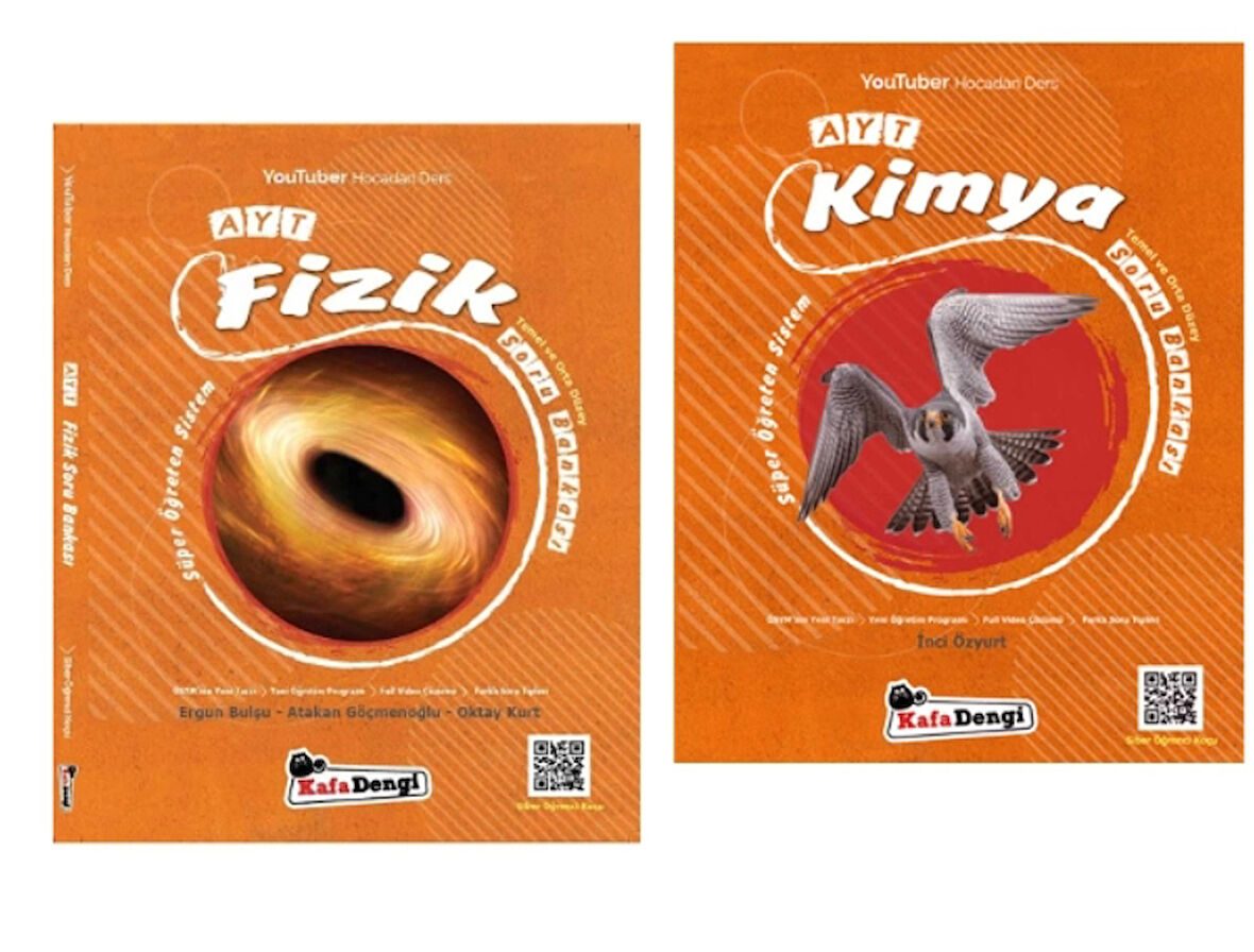KAFA DENGİ YAYINLARI AYT Fizik + Kimya Soru Bankası | Süper Öğreten Sistem