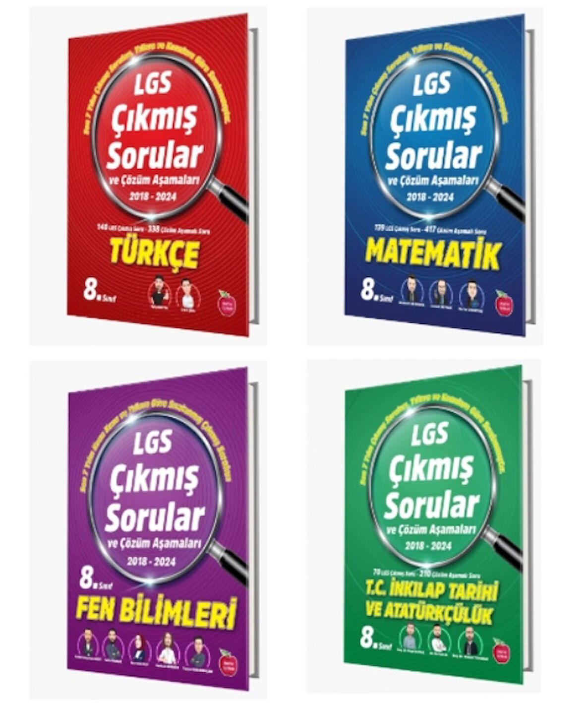 Newton Yayınları Türkçe + Matematik + Fen Bilimleri + İnkılap LGS Çıkmış Sorular ve Çözüm Aşamalar(2018-2024)
