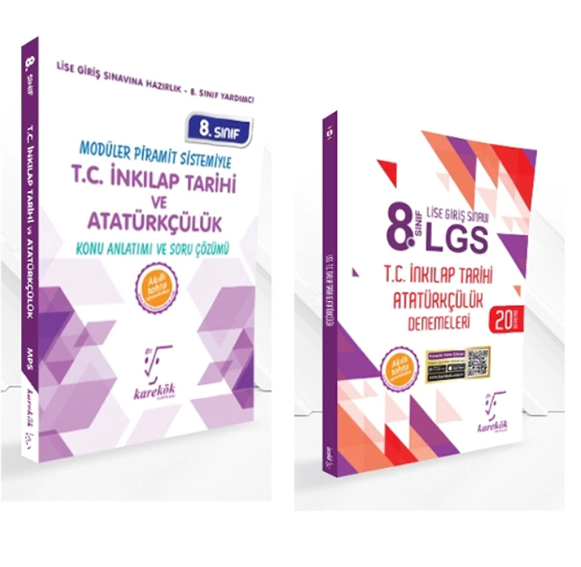 KARE KÖK YAYINLARI LGS 8.SINIF İNKİLAP TARİHİ  MPS KONU ANLATIM + İNKİLAP TARİHİ  20'Lİ DENEME