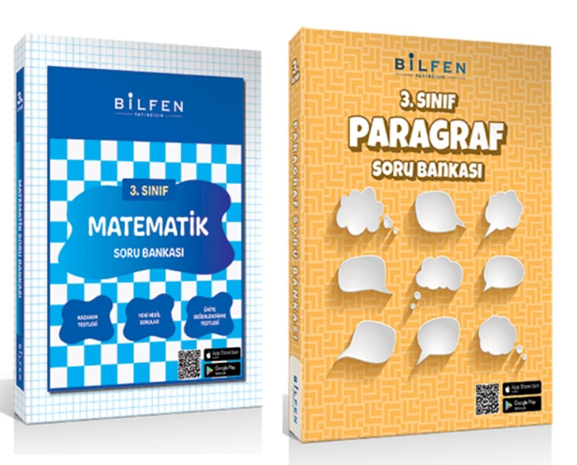 BİLFEN YAYINCILIK 3.SINIF MATEMATİK-PARAGRAF SORU BANKASI