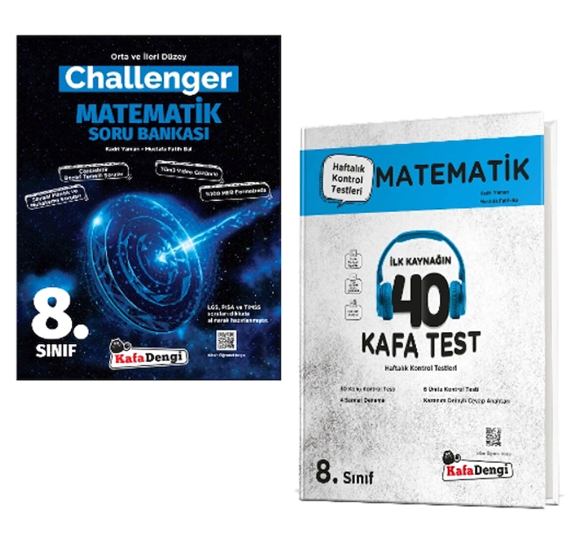KAFA DENGİ YAYINLARI 8. Sınıf Challenger Matematik Soru Bankası + Matematik Kafa Test