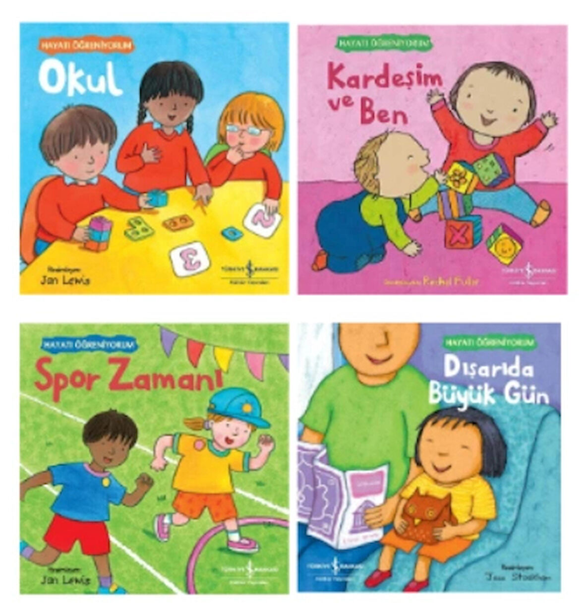 HAYATI ÖĞRENİYORUM OKUL - KARDEŞİM VE BEN - SPOR ZAMANI - DIŞARIDA BÜYÜK GÜN  (3 - 6 YAŞ)