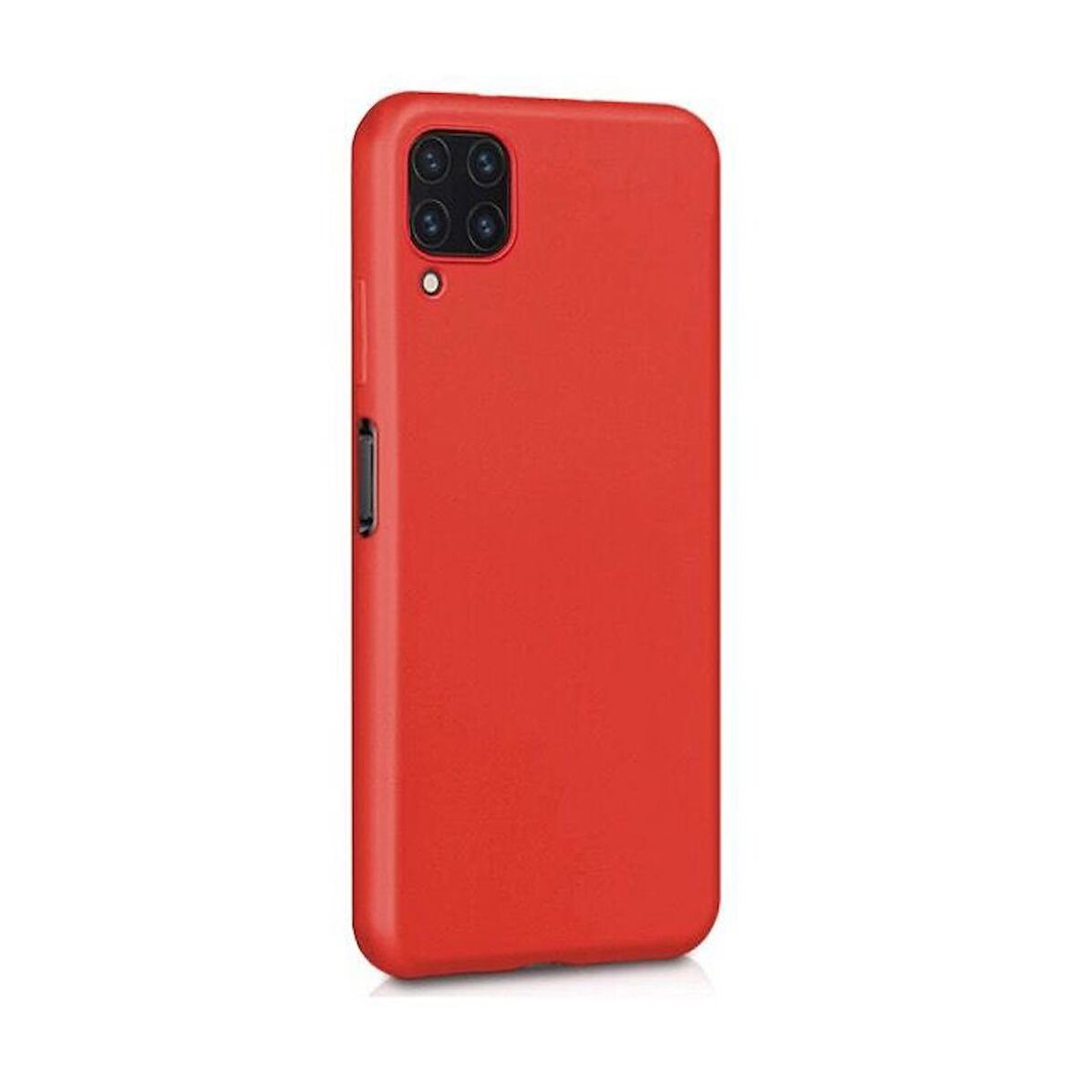 Smcase Samsung Galaxy M22 Kılıf Lüks Mat Silikon  Nano Ekran Koruyucu