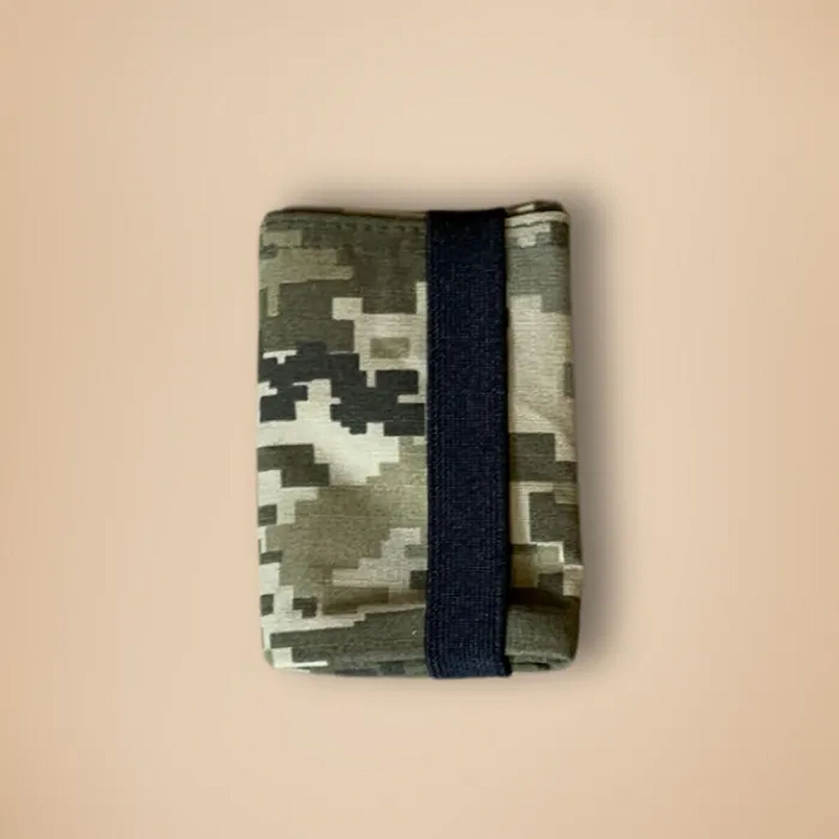 Uretti - Saime 7243 El Yapımı Kamuflaj Desen Kadın - Erkek Cüzdan / Kartlık