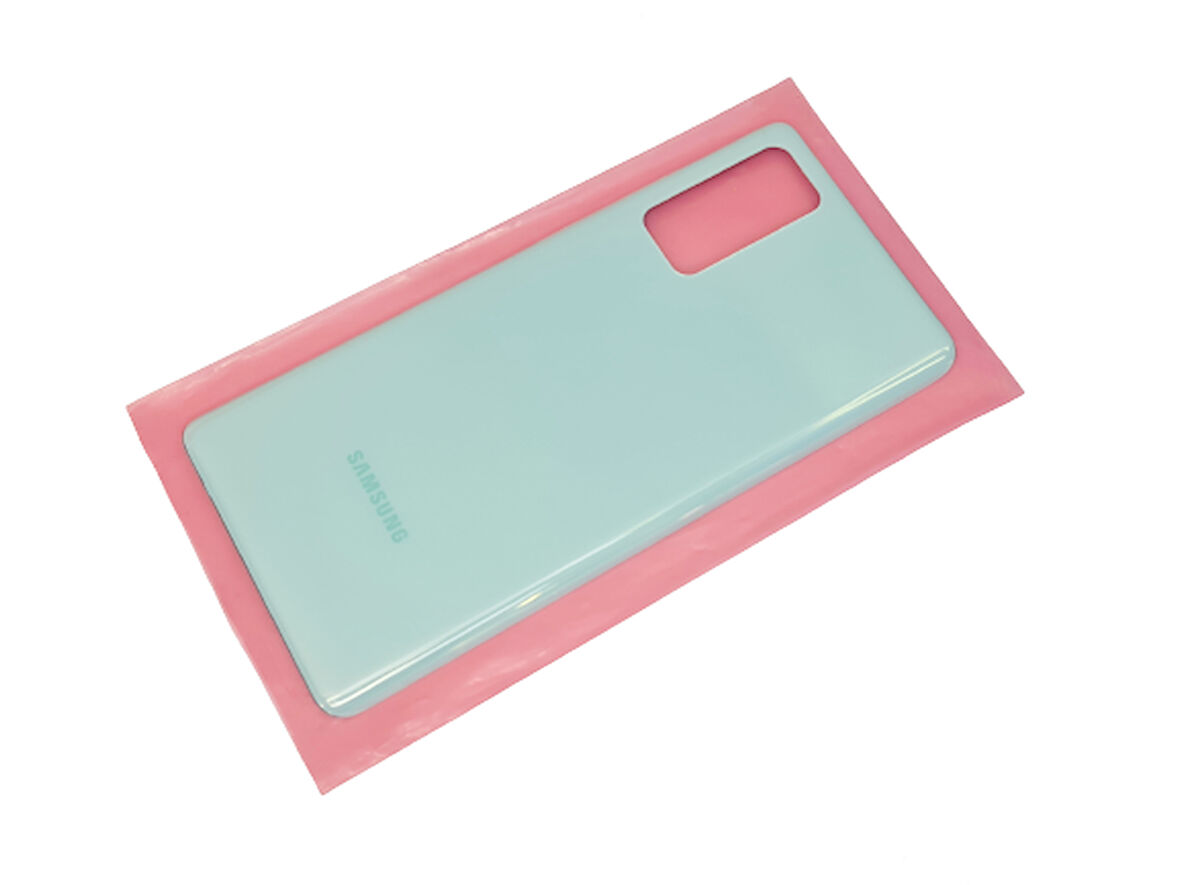 Samsung Galaxy S20 FE Arka Pil Batarya Kapağı Mavi