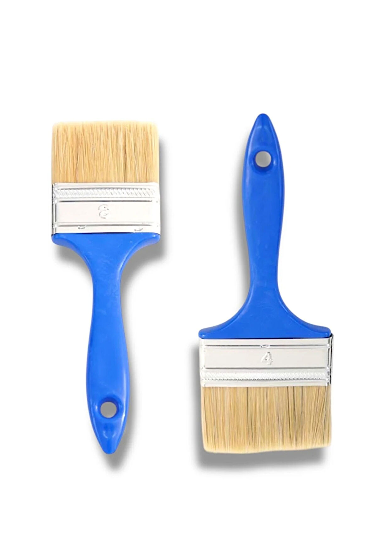 6lı set fırça kestirme fırça 1 -1,5-2-2,5-3-4 numaralı kestirme fırçaları duvar, ahşap ,metal vb.