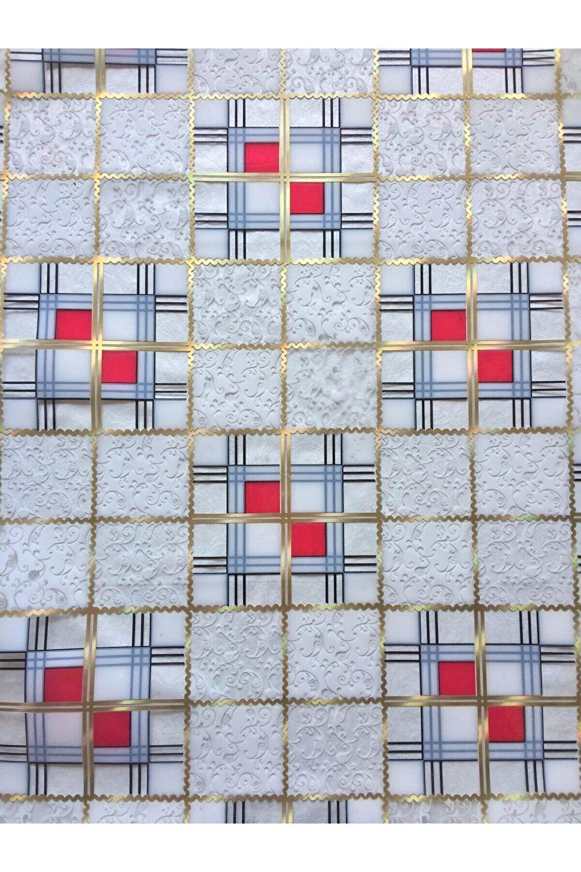 ŞEFFAF DESENLİ MASA ÖRTÜSÜ 1,4 mm 80 cm X 200CM