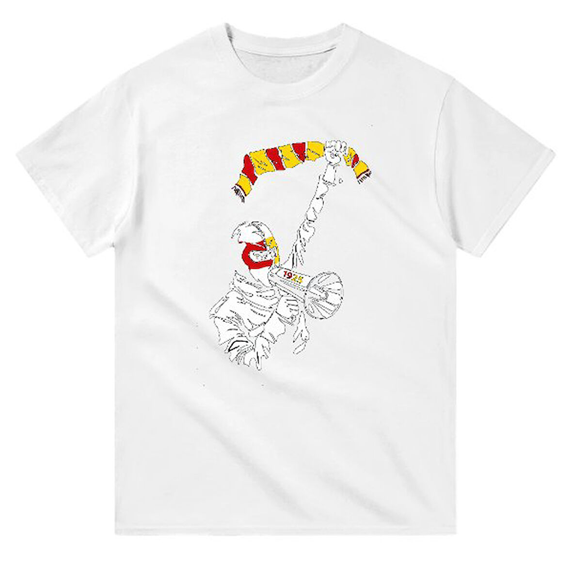 Göztepe Kısa kollu bisiklet yaka t-shirt