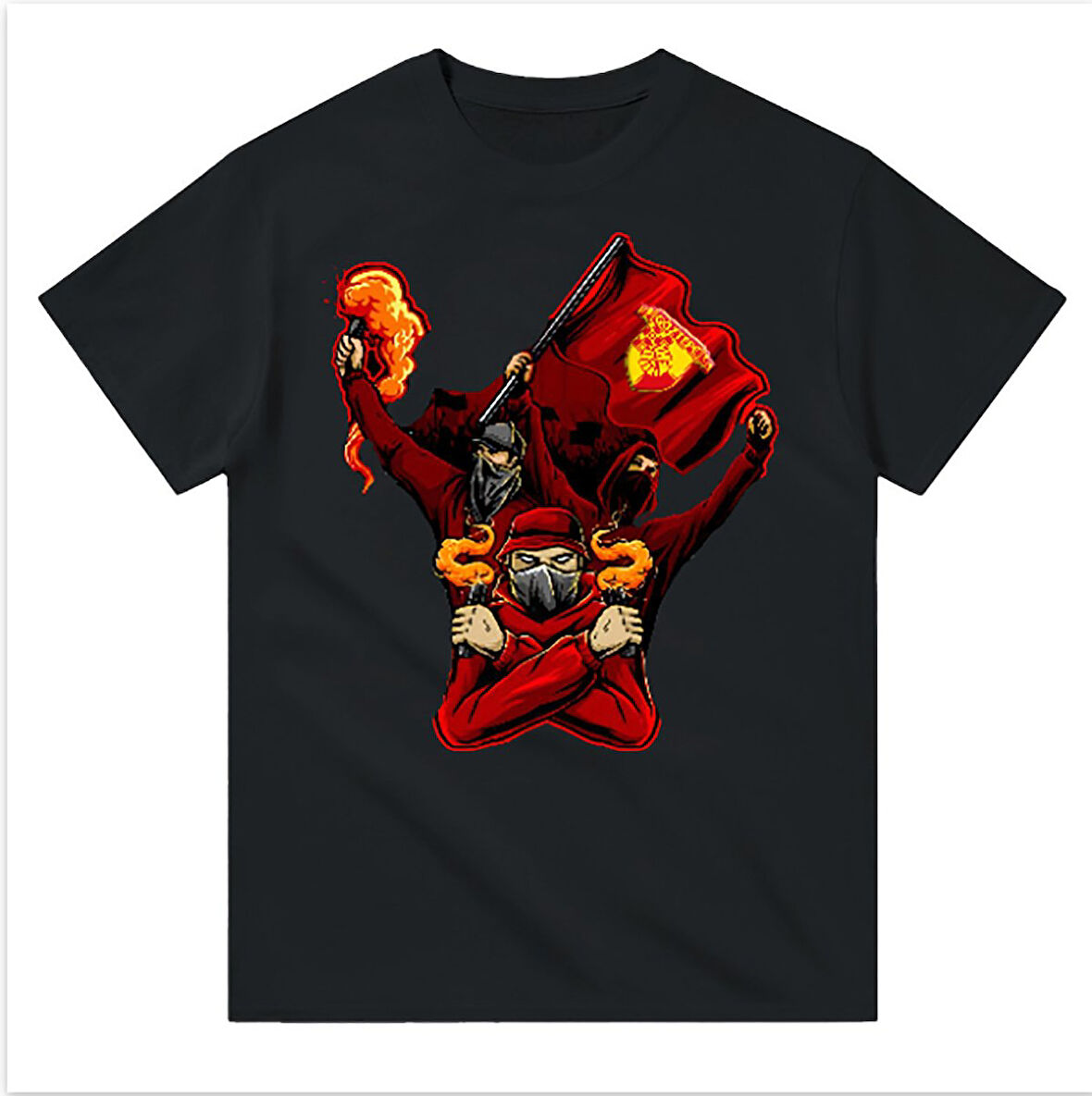 Göztepe Kısa kollu bisiklet yaka t-shirt