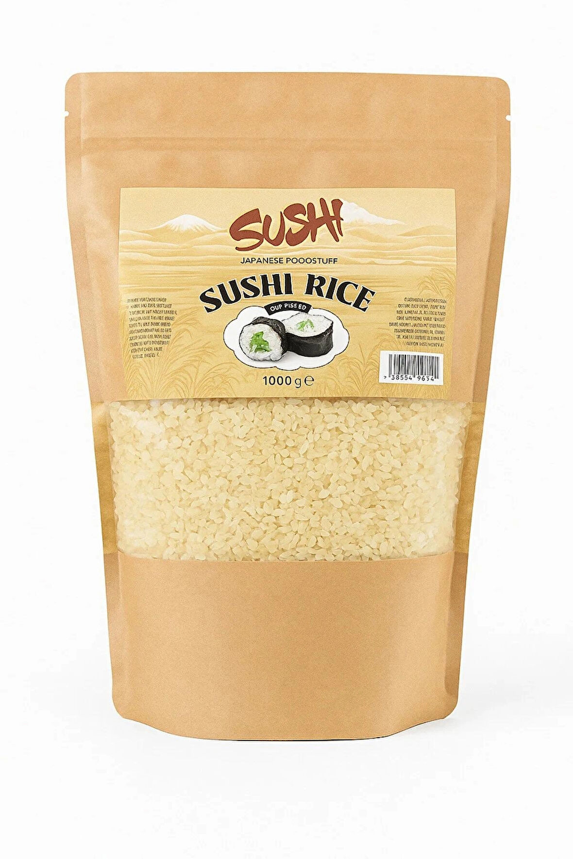 Sushi Pirinci 1 kg | Orta Taneli Japon Tipi Pirinç