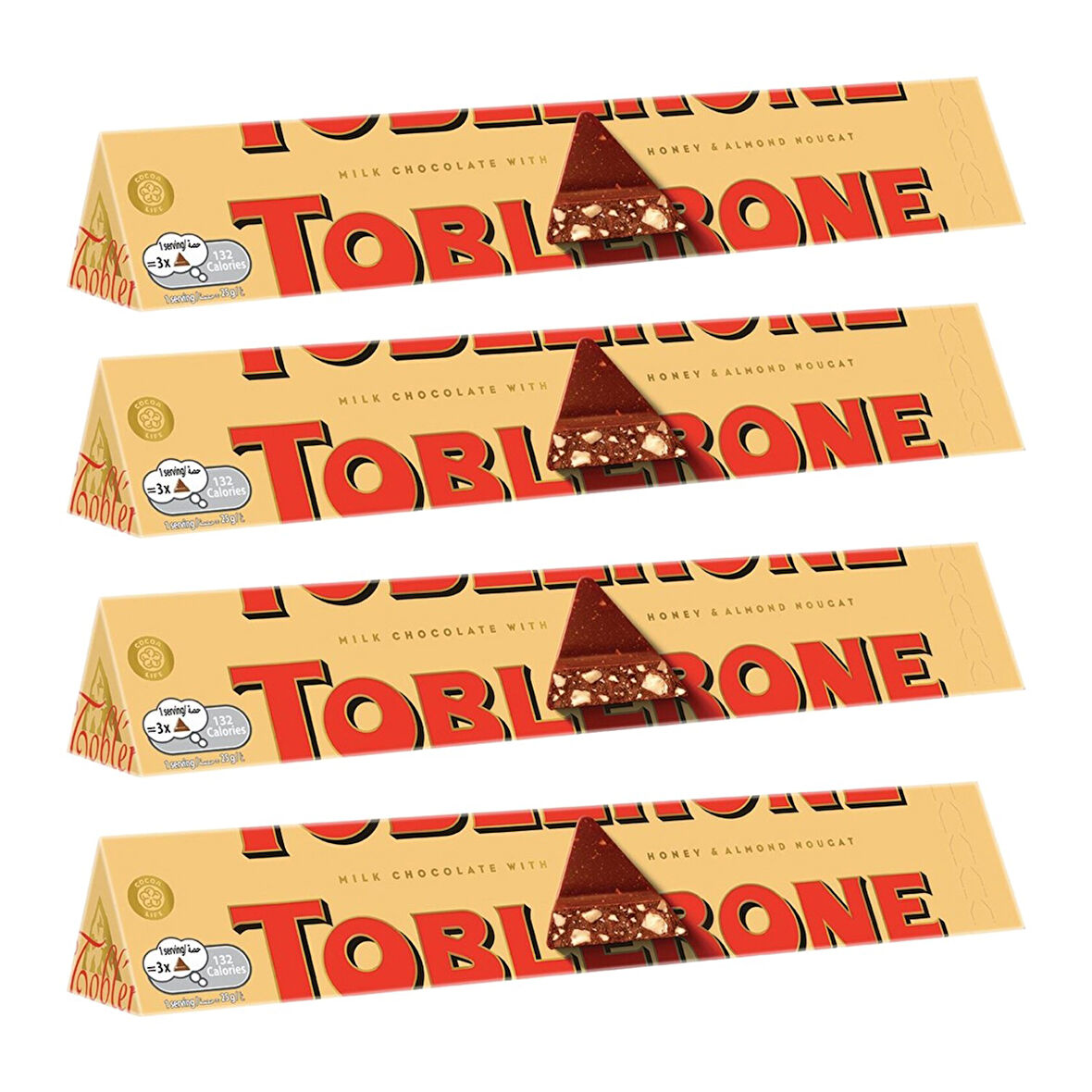 Toblerone Sütlü Çikolata 100 Gr x 4 Adet