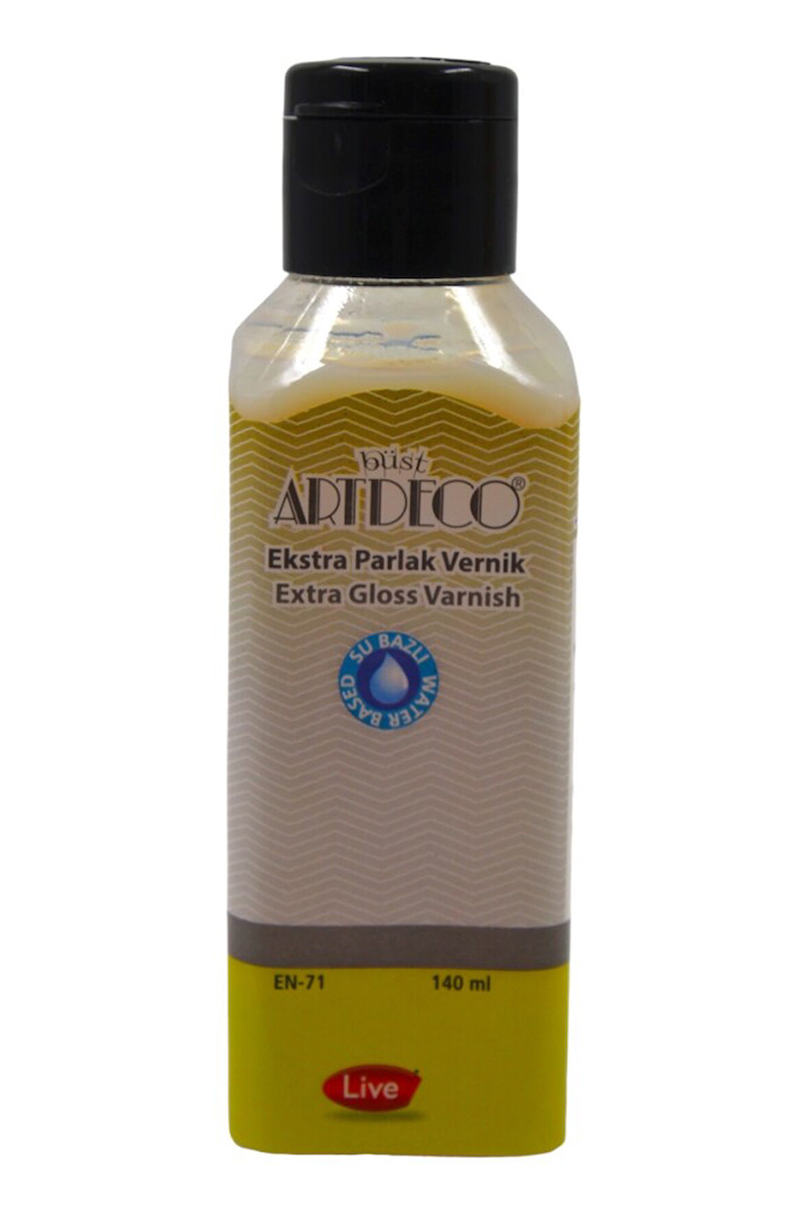 Artdeco 073R-04 Su Bazlı Parlak Vernik 140 ml