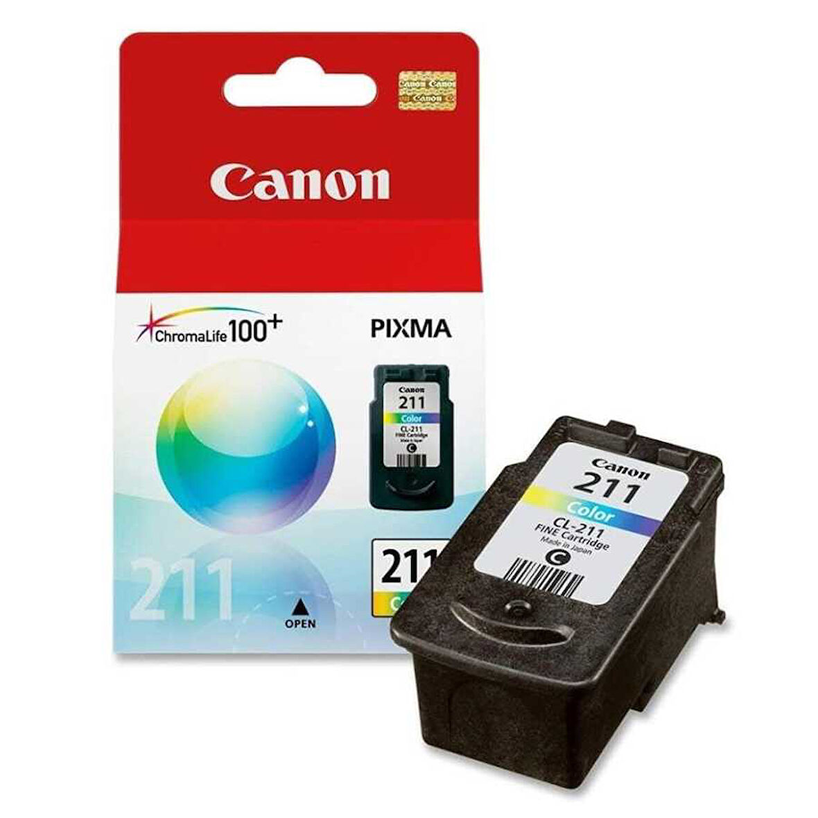 Canon CL-211- 2976B001 Renkli Orijinal Kartuş