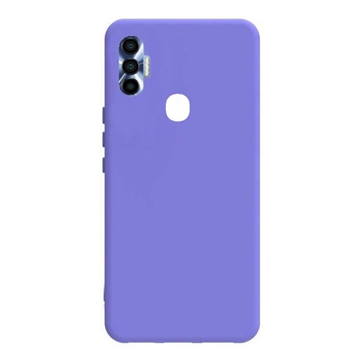 Smcase Tecno Spark 7 Pro Kılıf Mat Biye Silikon 