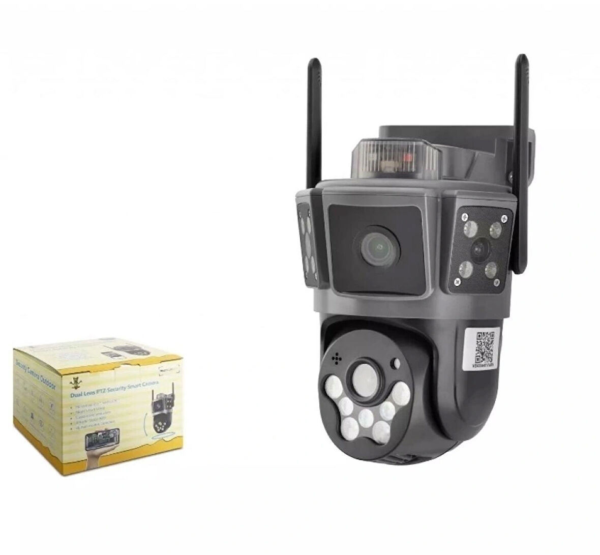 X5-Tech Vn-99 Speed Dome Kamera Wifi 2 3Mp Lens Siyah